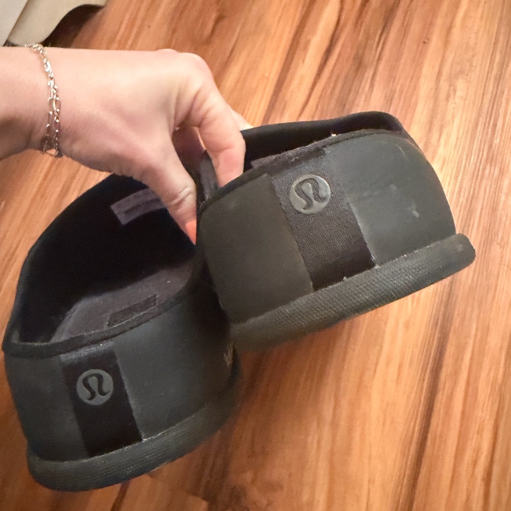 lululemon athletica Black Slip-On Clog Mules